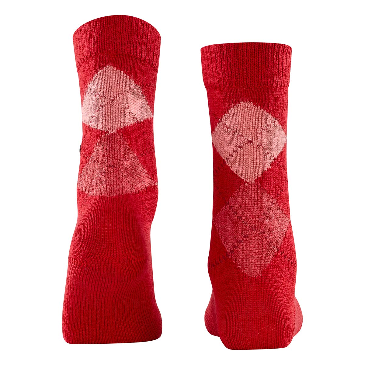 Burlington Whitby ankelstrømper, rød - 24080 - 8226 - Vermillion Red