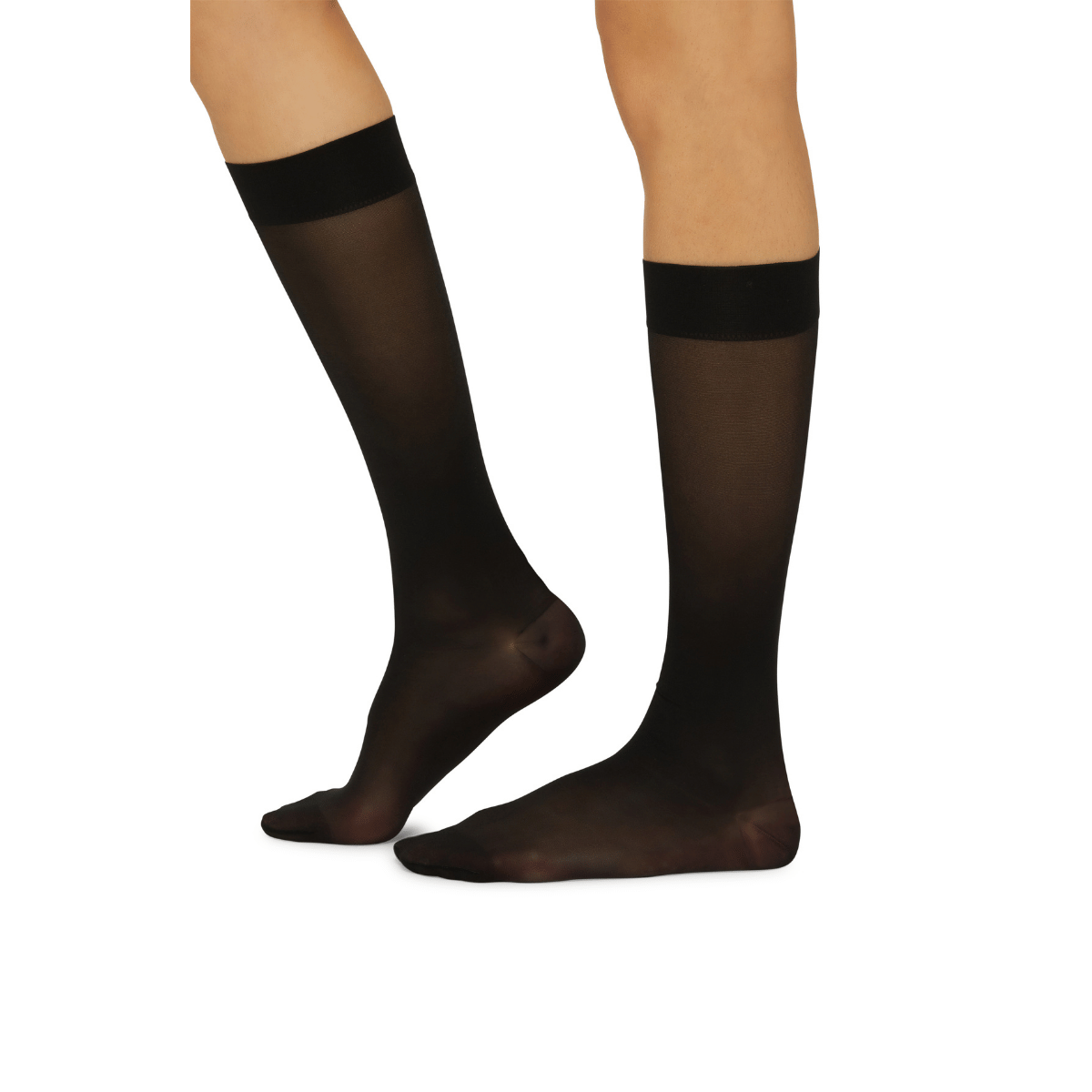 Wolford Pure Energy 30 Denier støttestrømper, sort - 31248 - 7005 - Black