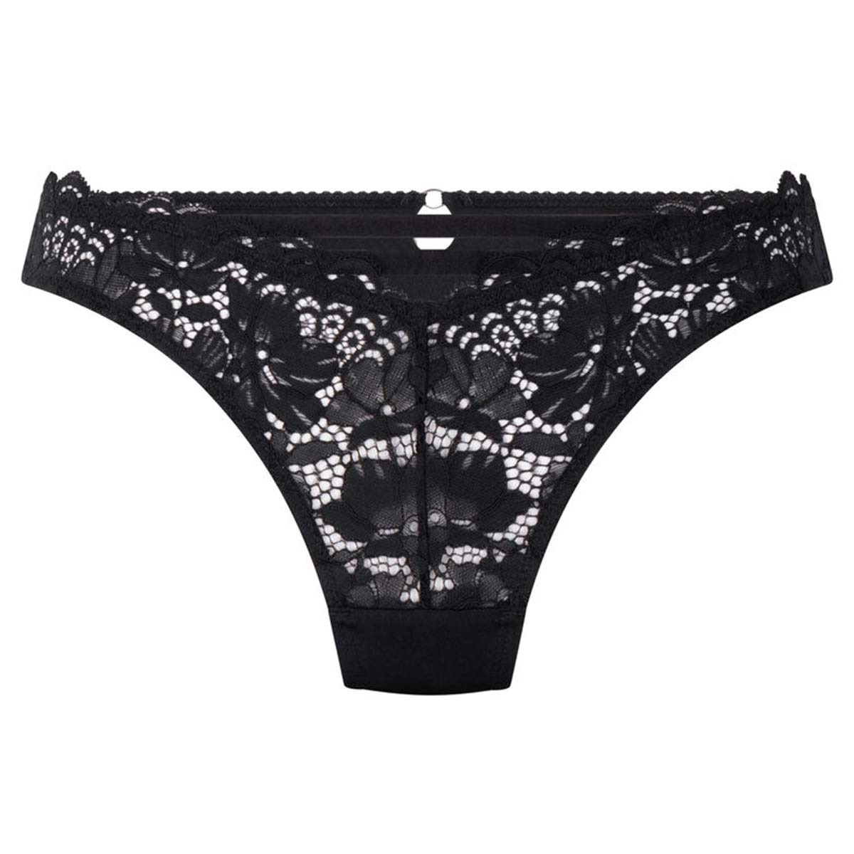 Hunkemöller Andrea brazilian trusse, sort - 300220 - Caviar - Caviar