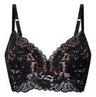 Hunkemöller Andrea BH uden bøjle, sort - 300221 - Caviar - Caviar