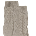 Hunkemöller Cable Sock - Oatmeal - 300734-Oatmeal