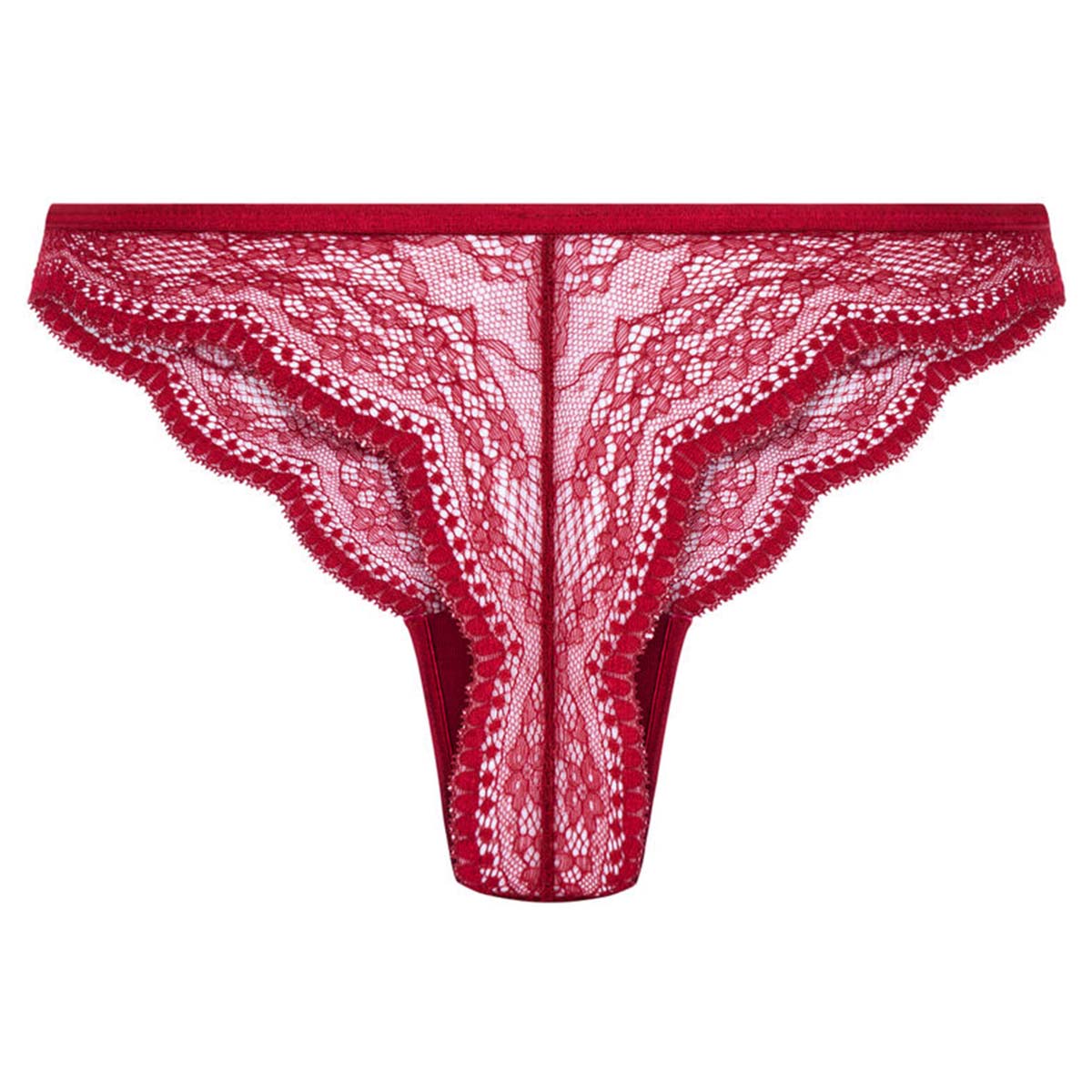 Hunkemöller Isabelle g-streng, rød - 303353 - Tibetan Red - Tibetan Red