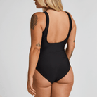 Hunkemöller Luxe badedragt uden bøjle, sort - 305448 - CAVIAR - Caviar