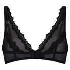Hunkemöller Kat BH uden vattering, sort - 305603 - Caviar - Caviar