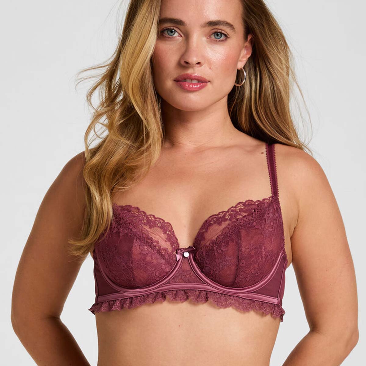 Hunkemöller Naomi BH med bøjle, rosa - 305749 - Renaissance Rose - Renaissance Rose
