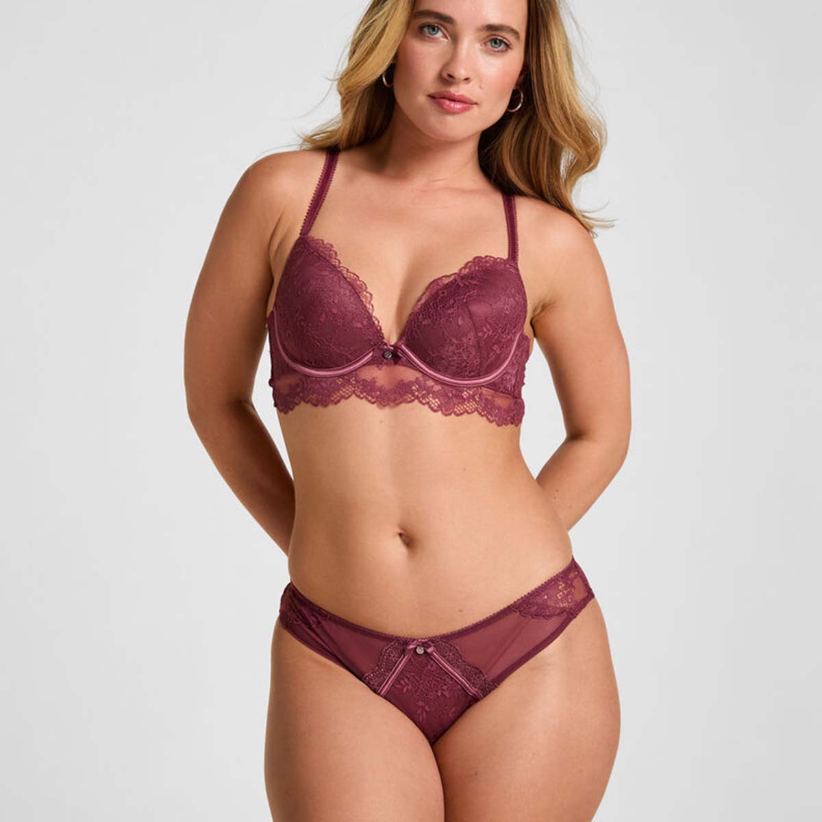 Hunkemöller Naomi BH med bøjle, rosa - 305755 - Renaissance Rose - Renaissance Rose
