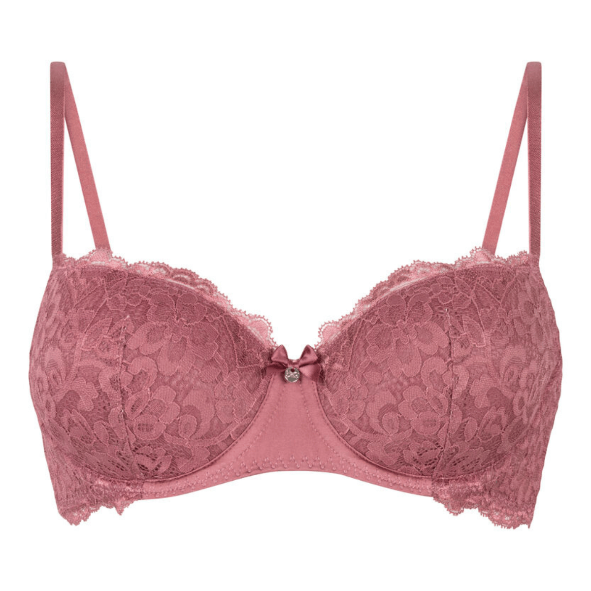 Hunkemöller Marine BH med bøjle, rosa - 305870 - Renaissance Rose - Renaissance Rose