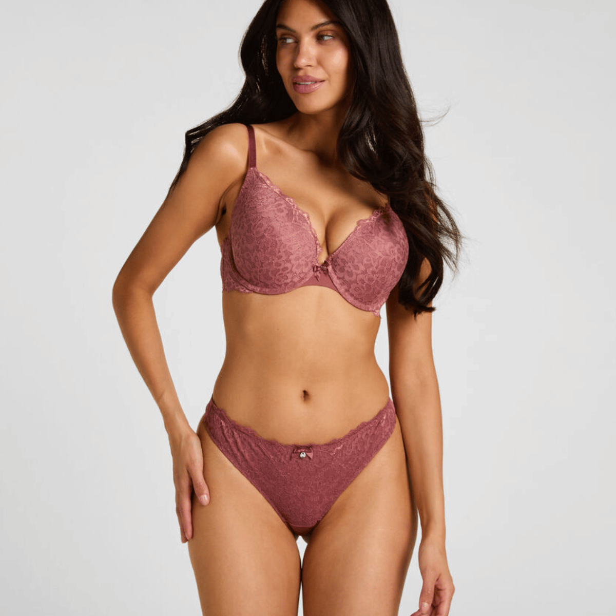 Hunkemöller Marine g-streng, rosa - 305872 - Renaissance Rose - Renaissance Rose