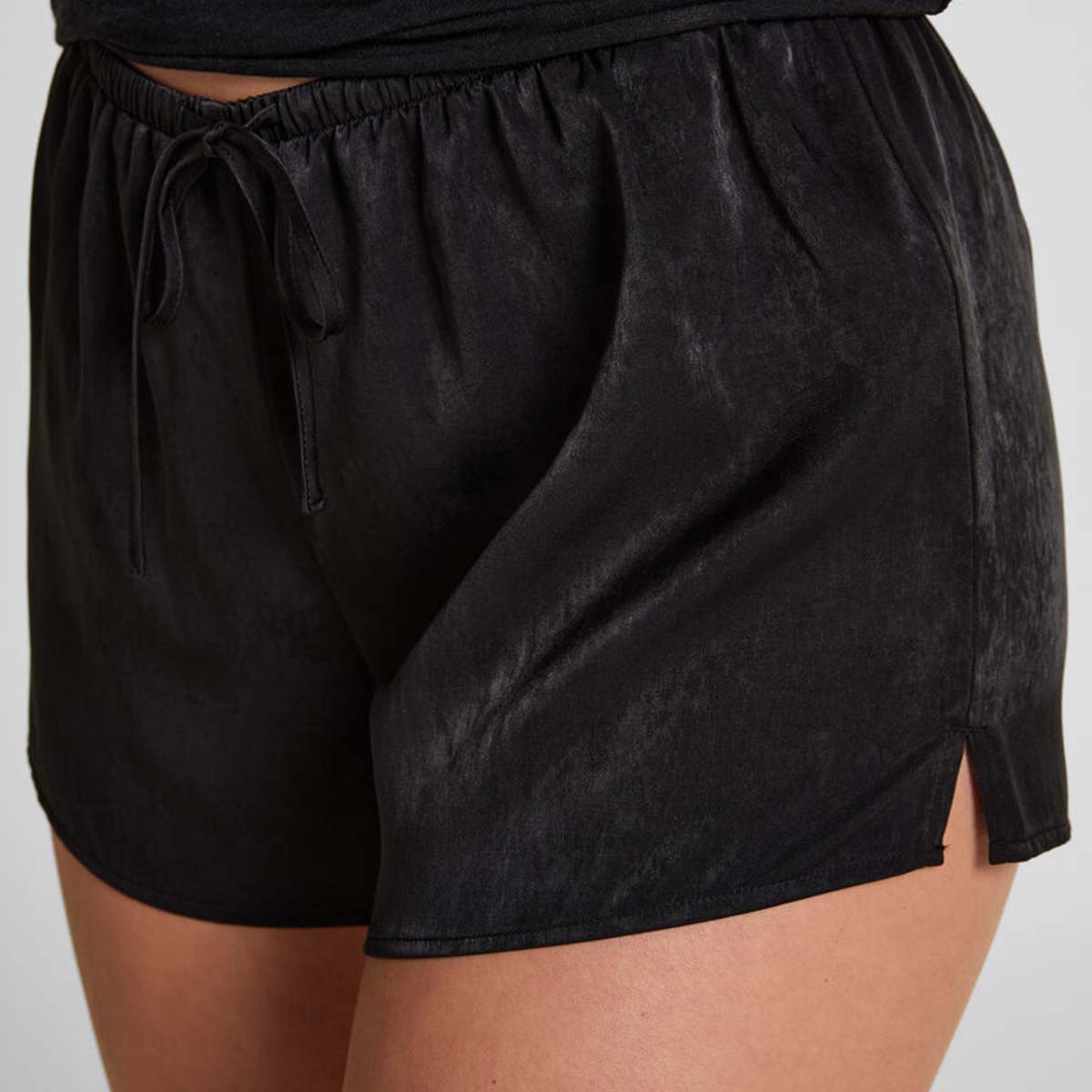 Hunkemöller Ayla shorts, sort - 306169 - Caviar - Caviar
