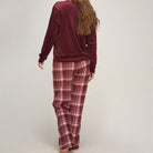 Hunkemöller pyjamas, bordeaux - 307192 - Tawny Port - Tawny Port