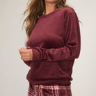 Hunkemöller pyjamas, bordeaux - 307192 - Tawny Port - Tawny Port