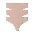 Calvin Klein Invisibles Microfibe 3-pak g-streng, beige - LV00QD5416 - 7NS - Cedar/cedar/cedar
