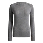 Copenhagen Cartel Aveline striktrøje, grå - 166061 - Grey Melange - Grey Melange