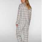 CCDK Helga pyjamas, creme - 62060 - 9019 - Grey Melange Check