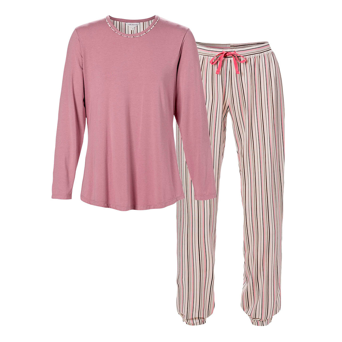 Lady Avenue Bamboo pyjamas, rosa - 66721 - 5400 - Pink