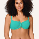 LingaDore Stand Out bikini top med bøjle, grøn - 8202A - 342 - Deep Green