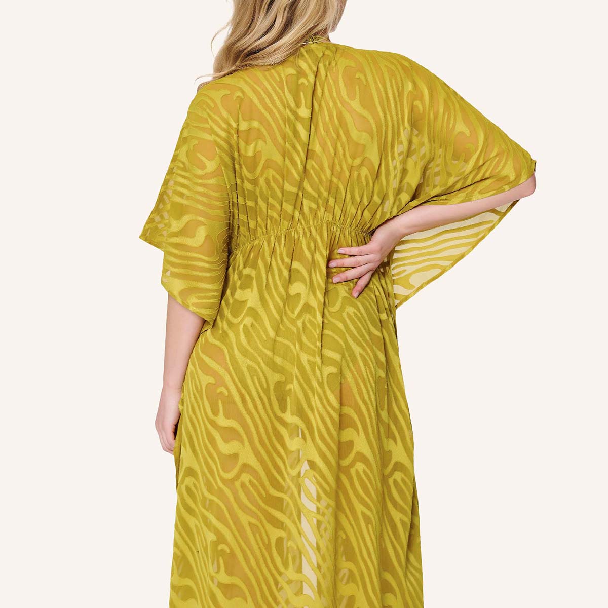 LingaDore Summerproof kimono, grøn - 8234 - 344 - Moss Green