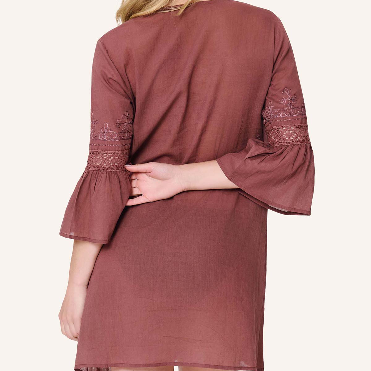 LingaDore Cool & Breezy strandkjole, rød - 8236 - 260 - Sable
