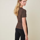 Copenhagen Cartel Ally trænings-t-shirt, brun - 166020 - Arabica - Arabica
