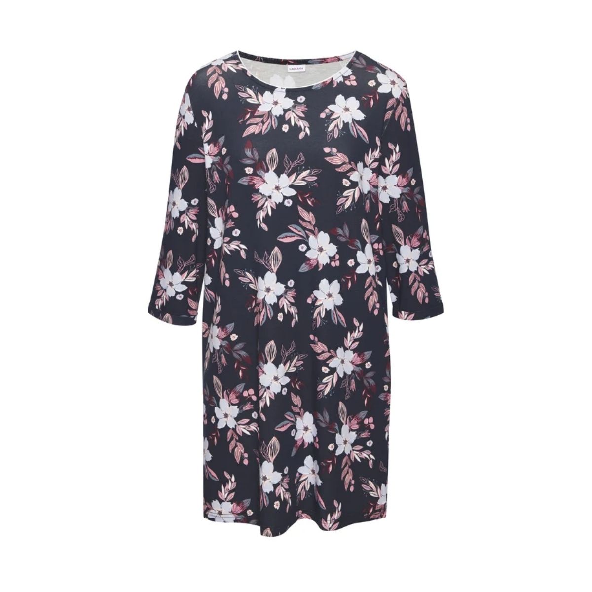 Lascana Luxurious Nights natkjole - BA-41-54 - flower aop - Flower aop