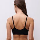 Chantelle Softstretch bralette BH, sort - C11D20 - E67 - Midnight Monogram