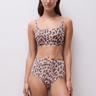 Chantelle SoftStretch maxi trusse, lyserød - C11D70 - E46 - Blurry Panther