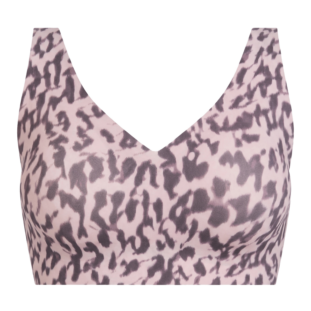 Chantelle SoftStretch Power plunge BH, lyserød - C11DQB - E46 - Blurry Panther