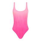Chantelle Pulp Swim badedragt uden bøjle, pink - C12VU9 - C77 - Pink Tie And Dye