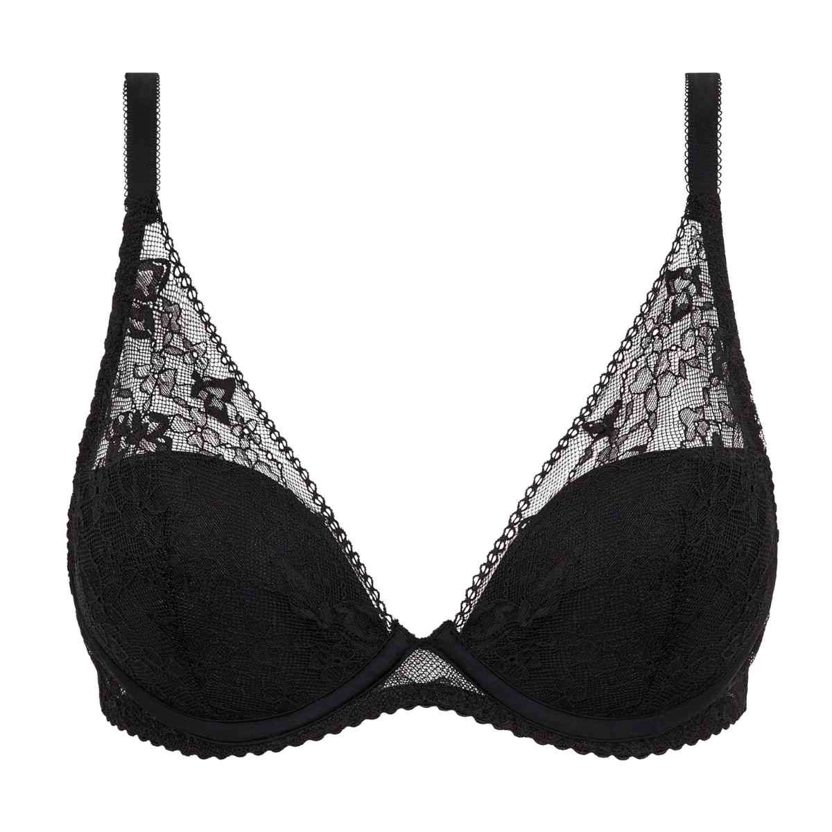 Chantelle Pulp Kiss plunge BH, sort - C1AMNA - 011 - Black
