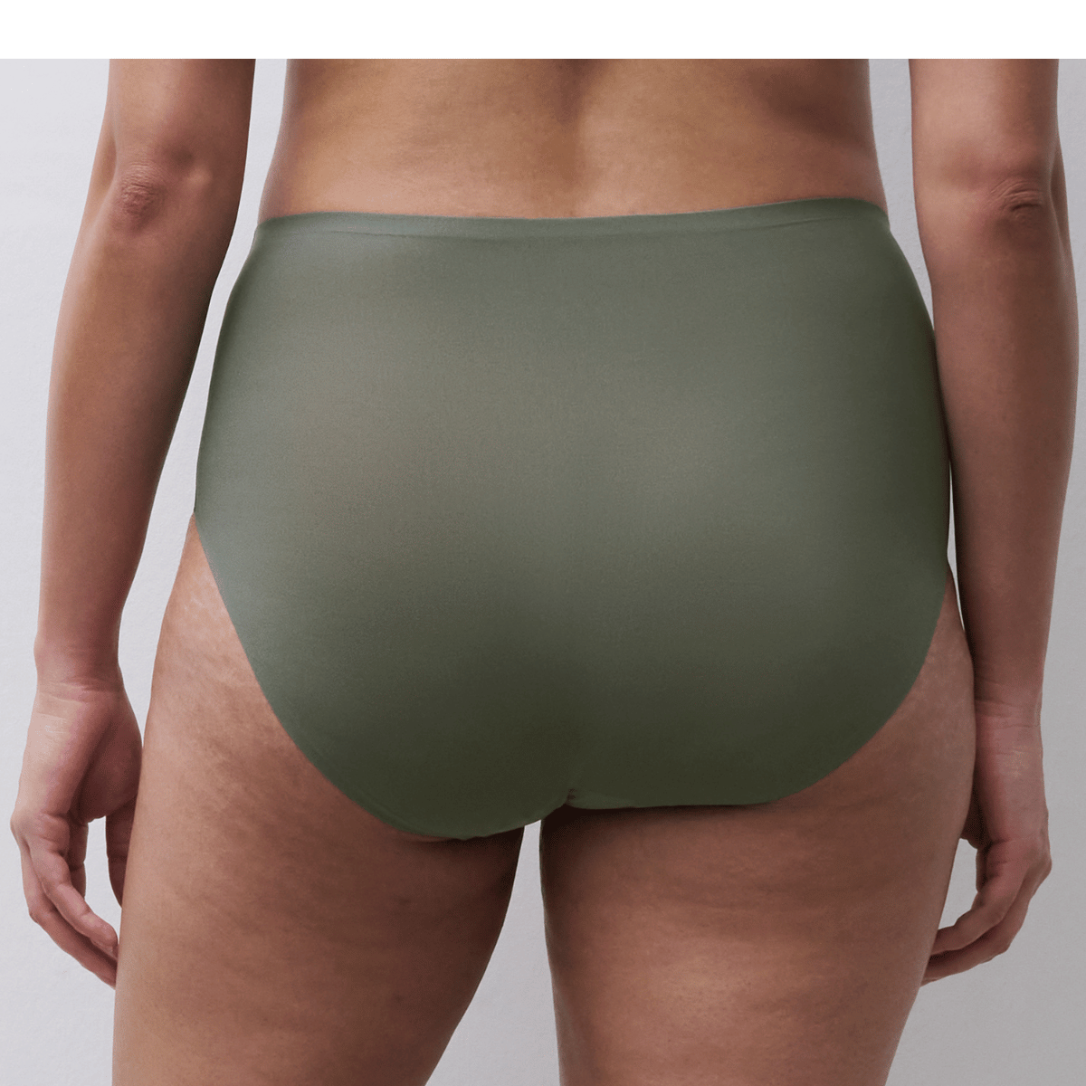 Chantelle SoftStretch maxi trusse, grå - C26470 - 09W - Vert Argile