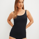 Calida Natural Skin top, sort - 12439 - 995 - Black