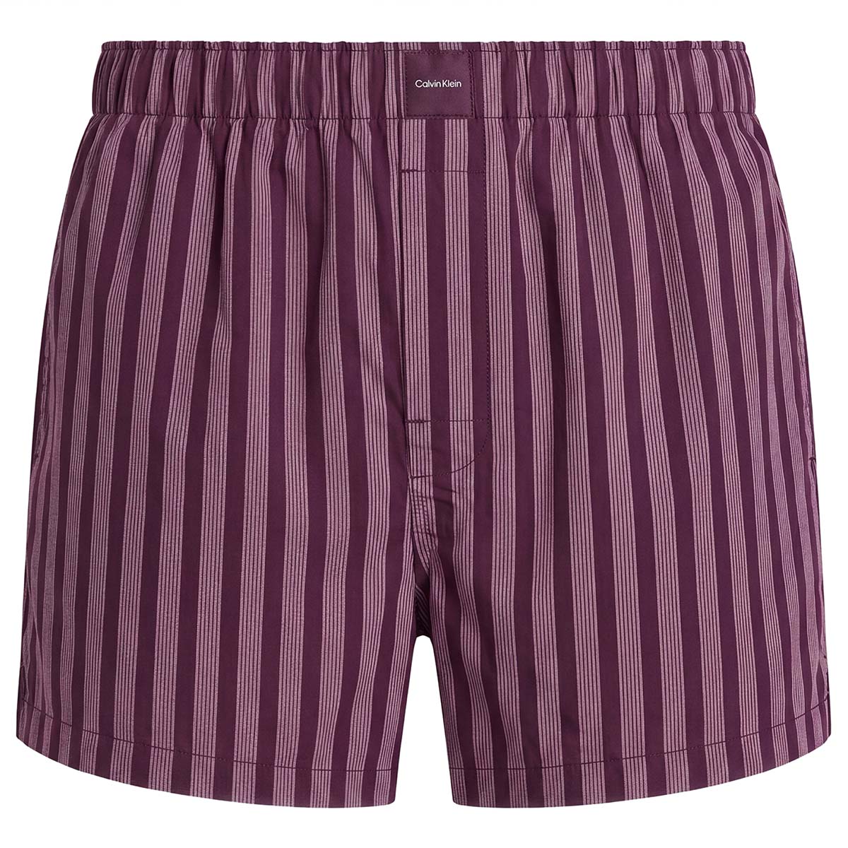 Calvin Klein shorts, lilla - LV00QS7596 - 4I7 - Bespoke Stripe+Dark Purple