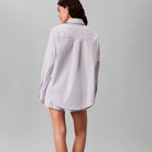 Calvin Klein natskjorte, lyseblå - LV00QS7595 - 4I8 - XL