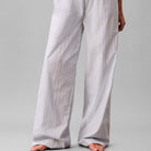 Calvin Klein natbukser, lyseblå - LV00QS7597 - 4I8 - Bespoke Stripe + Plein Air