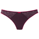 Lascana Nuance Perfect Basics g-streng, bordeaux - GI-253-STR - bordeaux-rou - Bordeaux-rou