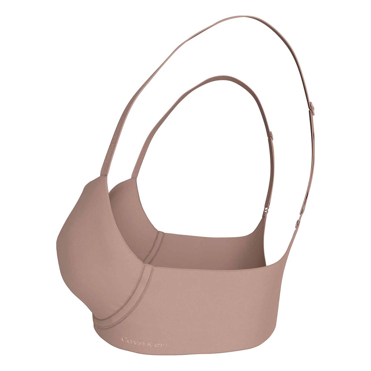 Calvin Klein Perfectly Fit BH med bøjle, beige - LV00QF8903 - 7NS - Cedar