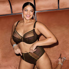 Elomi Matilda maxi trusse, brun - EL8906 - GOR - Gold Rush