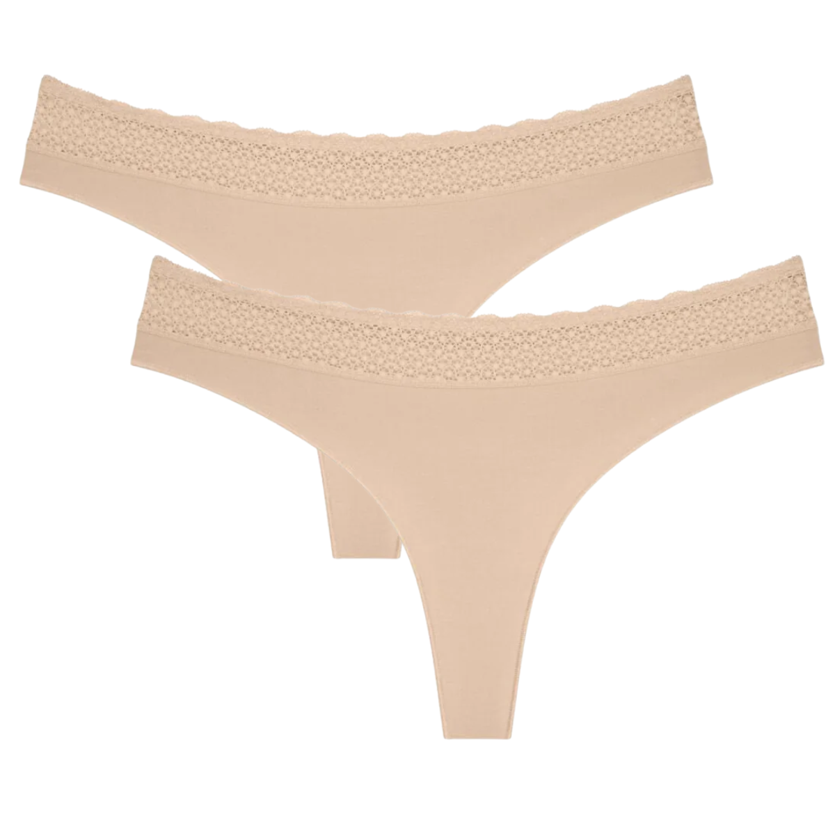 Triumph Feel Of Modal 2-pak g-streng, beige - 10223726 - 0026 - Beige