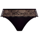 Wacoal Essence tanga trusse, sort - WE602270 - BLK - Black
