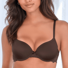 Lascana Vittoria BH med bøjle, brun - ZA-503 - chocolate - Chocolate