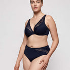 PrimaDonna Salerno plunge BH, blå - 0163532 - MID - Midnight Blue
